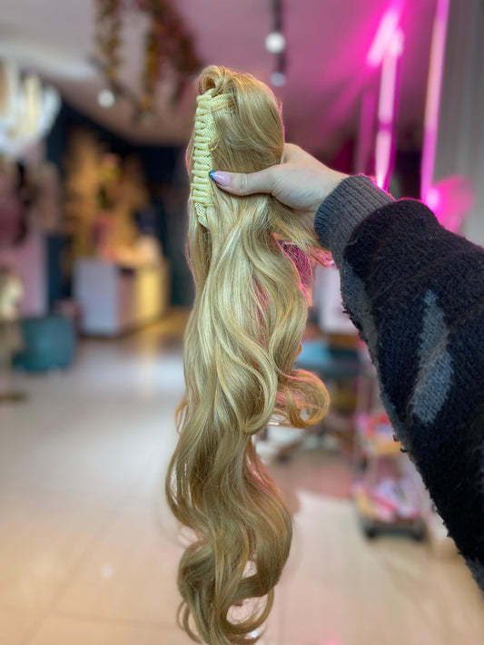 PONY TAIL RUBIA CAIMAN 70 CM