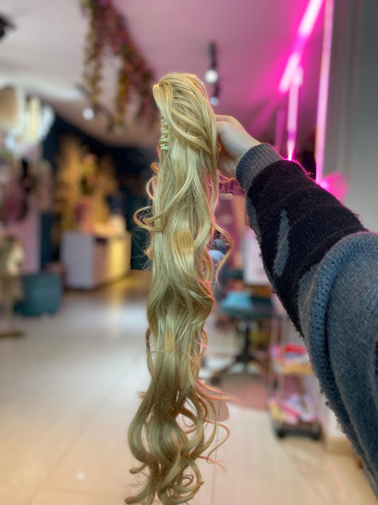 PONY TAIL RUBIA CAIMAN 70 CM