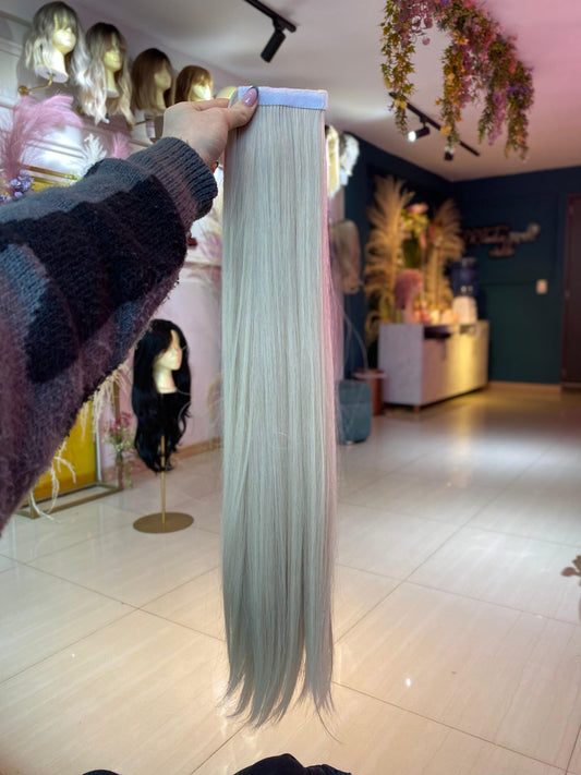 PONY TAIL RUBIA VELCRO 60 CM