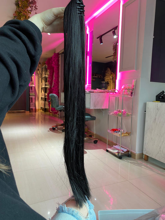 PONY TAIL NEGRA CAIMAN 70 CM