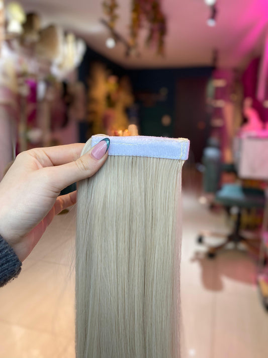 PONY TAIL RUBIA VELCRO 60 CM