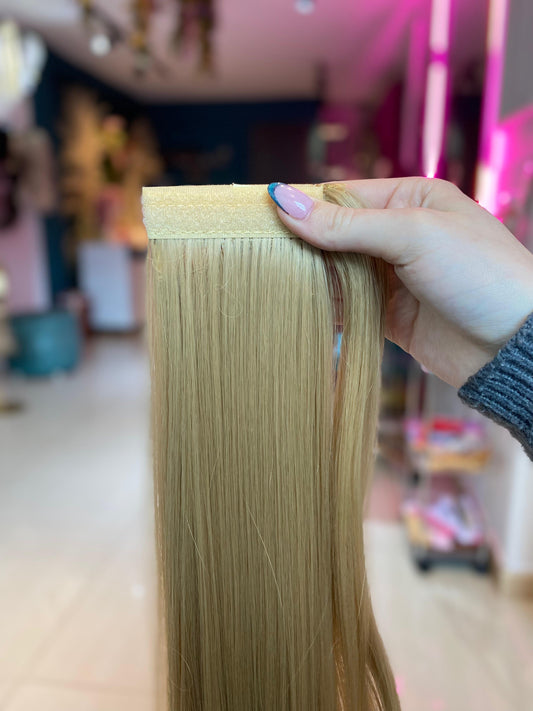 PONY TAIL RUBIA VELCRO 60 CM