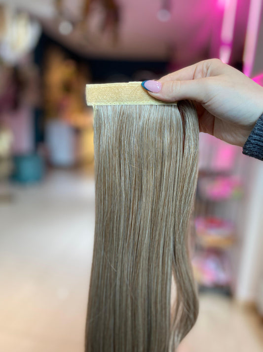 PONY TAIL RUBIA VELCRO 60 CM