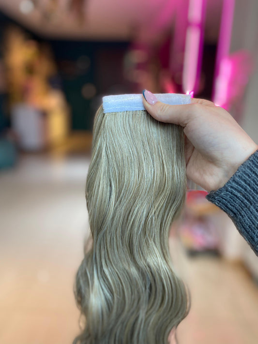 PONY TAIL RUBIA VELCRO 60 CM