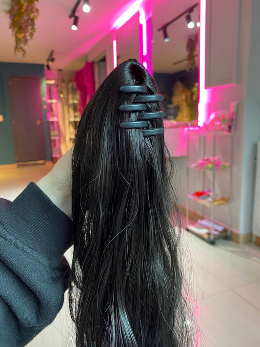 PONY TAIL NEGRA CAIMAN 60 CM