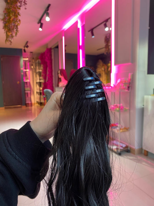 PONY TAIL NEGRA CAIMAN 65 CM