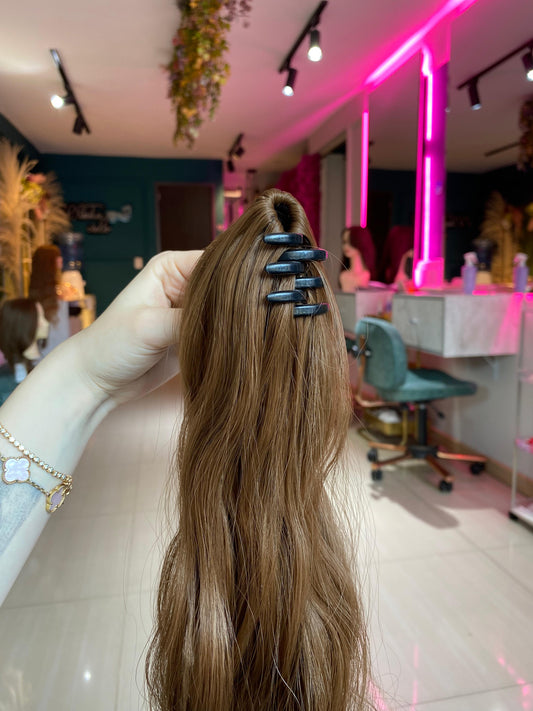 PONY TAIL CASTAÑA CLARA  CAIMÁN 60 CM
