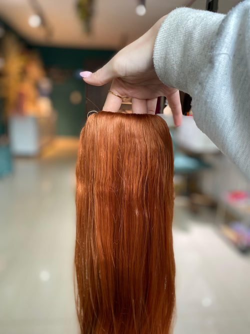 PONY TAIL MALLA COBRE
