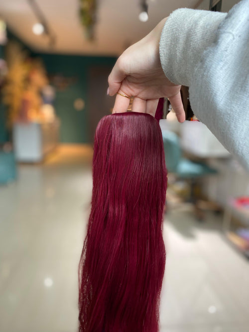PONY TAIL MALLA ROJA
