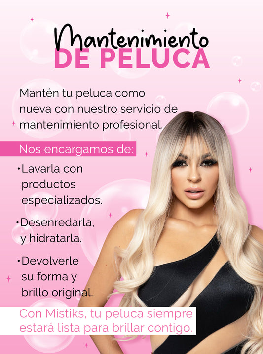 Mantenimiento de peluca