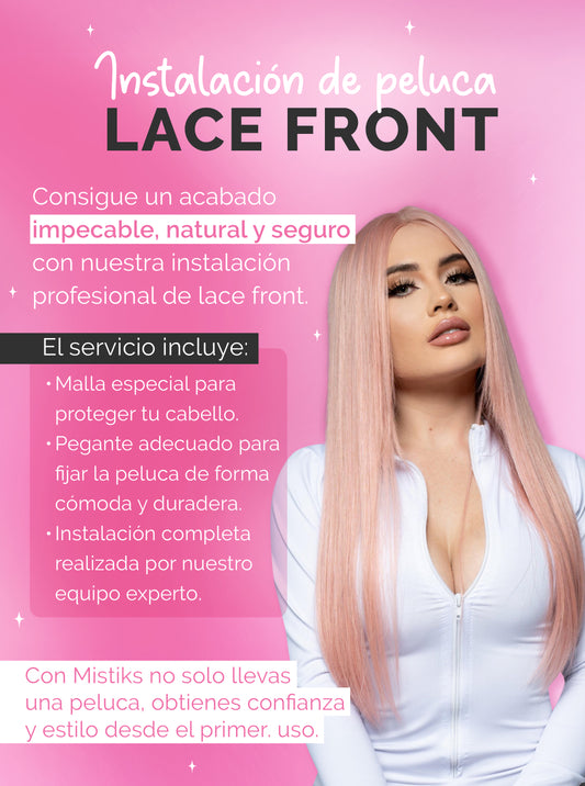Instalación de peluca LACE FRONT